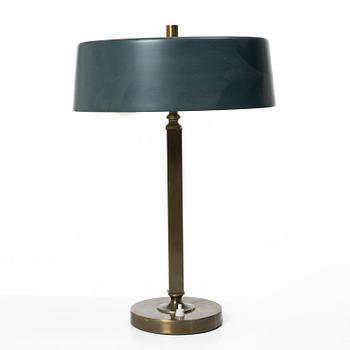 Einar Bäckströms Metallvarufabrik, bordslampa, modell 7407, 1900-talets mitt.