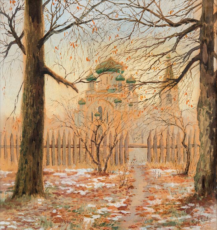 Olga Alexandrovna (Storfurstinnan), AUTUMN VIEW.