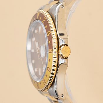 Rolex, GMT-Master II, "Root Beer" & "Black Tritium Dial & Insert", ca 1995.