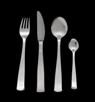 BESTICK, 17 delar, silver, Rosenholm, GAB, trol Enköping. 1970-tal.