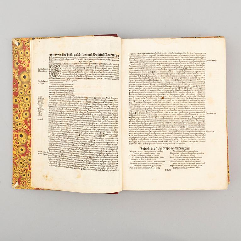 BOK, Flavius Josephus’ Jewish history, 1513.