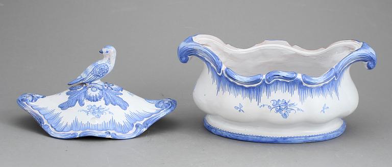 TERRIN, fajans. Gabriel Burmeister, Gabrielkeramik, Timmernabben, 1930-tal.