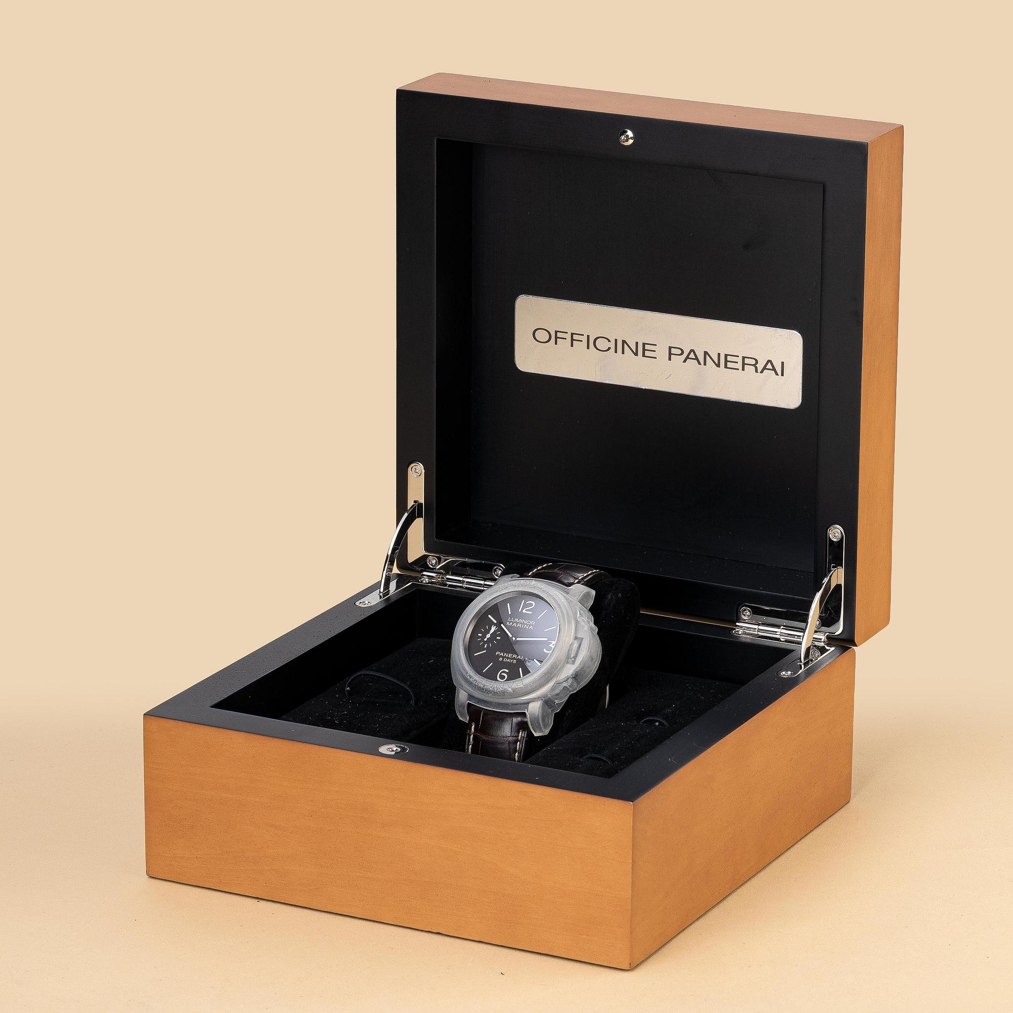 Panerai, Luminor Marina, 8 Days, "Titanium", ca 2015.