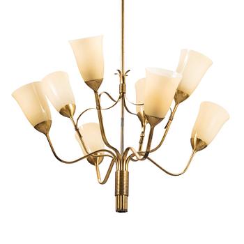 PAAVO TYNELL, a mid-20th century chandelier for Idman.