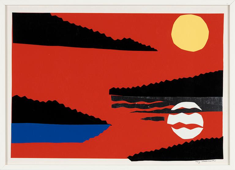 Stig Claesson, Sunset.