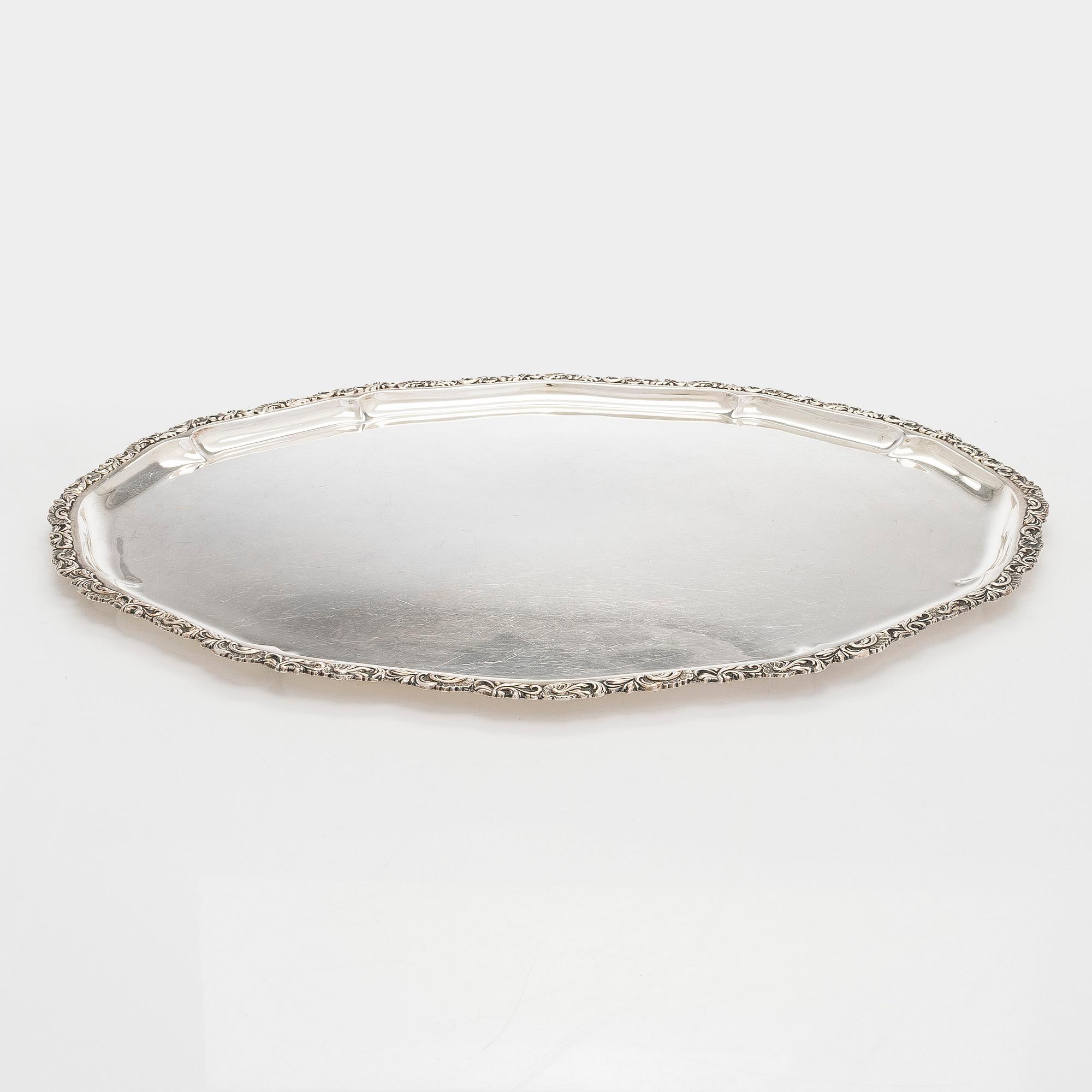 A silver tray, Kultakeskus, Tavastehus, 1947.