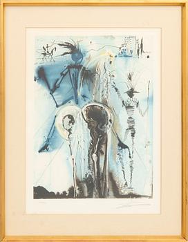 Salvador Dalí, "Don Quixote" from the portfolio "Dalinesque Horses".