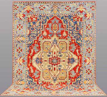 A carpet, oriental, ca 418 x 298 cm.