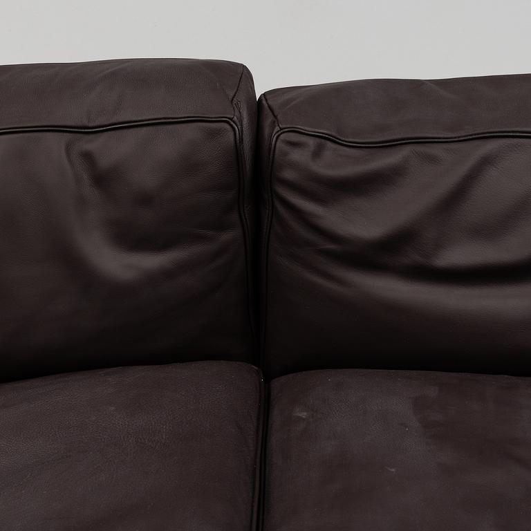 A 21th century sofa "LC3" by Pierre Jeanneret & Charlotte Perriand, Le Corbusier, Cassina, Italy.