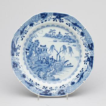TALLRIK, porslin, Kina, Qianlong, (1736-1795).
