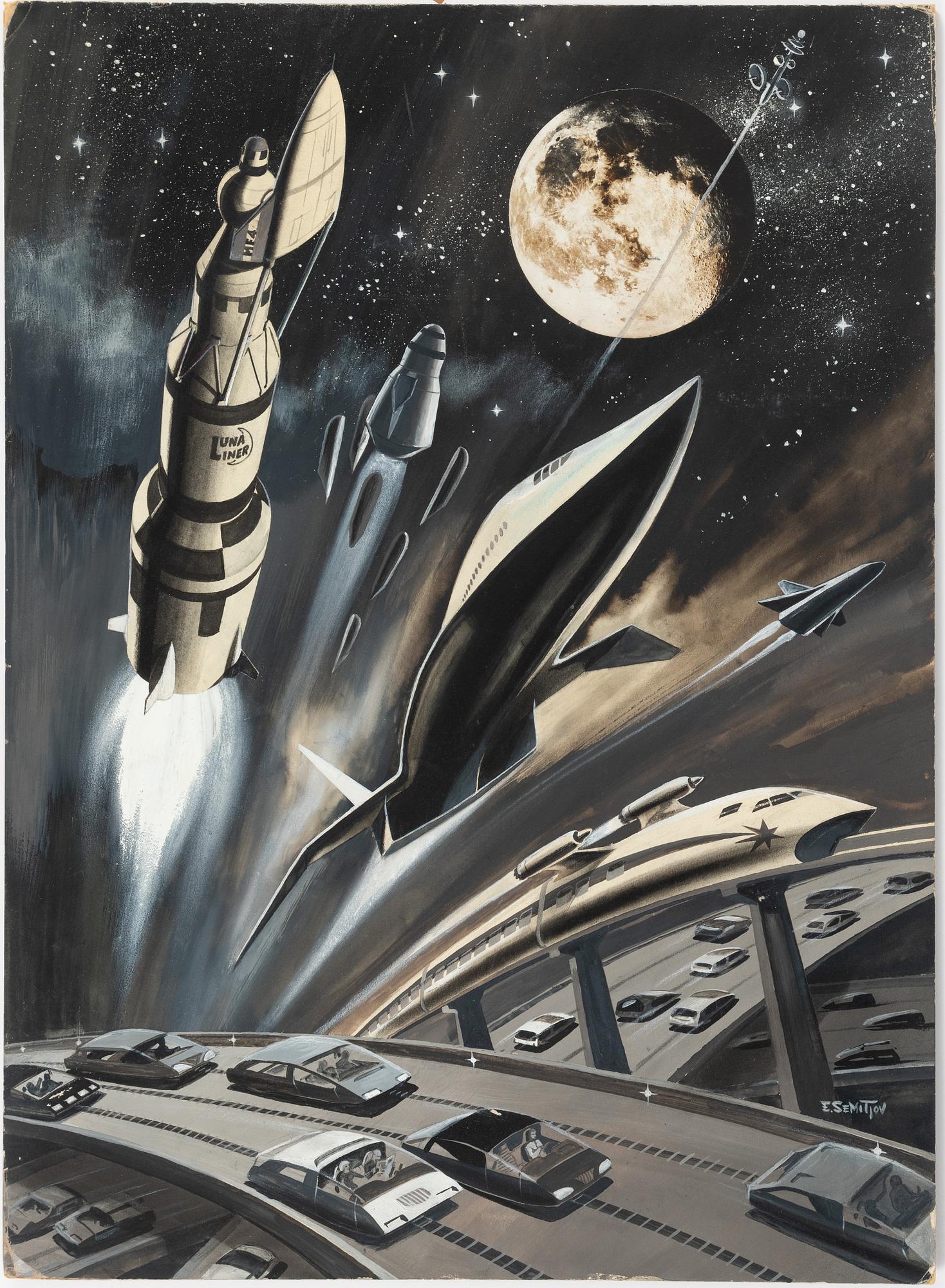 Eugen Semitjov, Rymdraketerna.