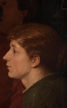 Henry Scott Tuke, Hos metallvaruhandlaren.