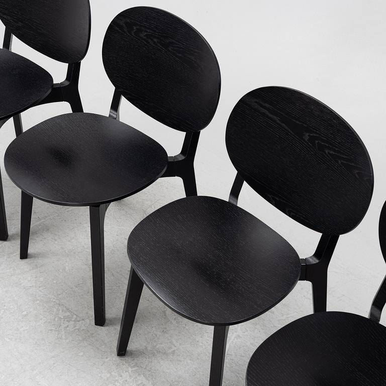 Claesson Koivisto Rune, a set of four 'Olive' chairs, Swedese.