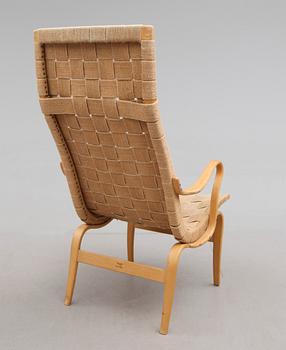 FÅTÖLJ, "Eva hög", Bruno Mathsson, 1983.