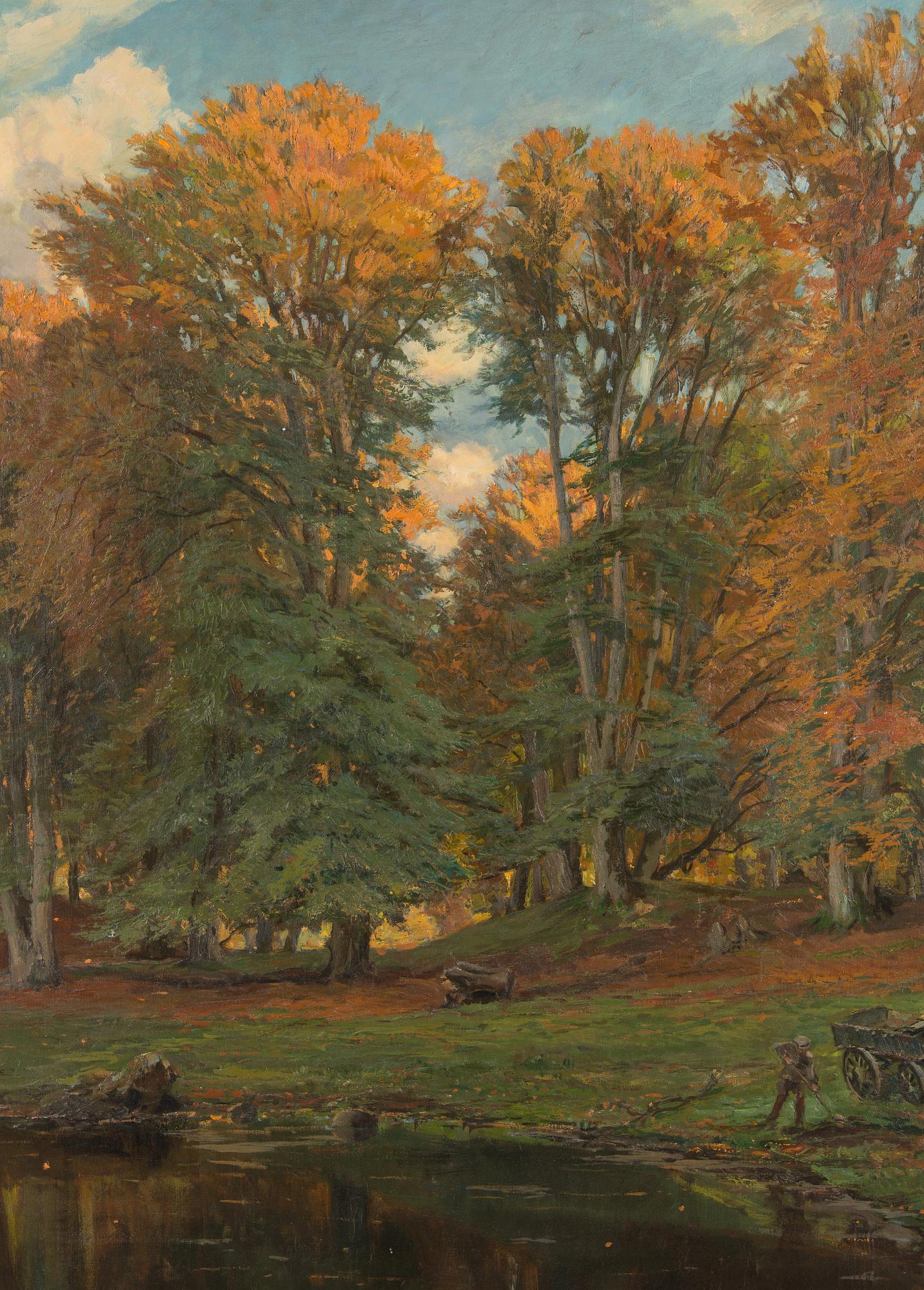 Carl Hornung-Jensen, Höstlandskap.