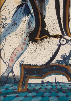 Salvador Dalí, Kejsarens nya kläder ur Hans Christian Andersens saga.