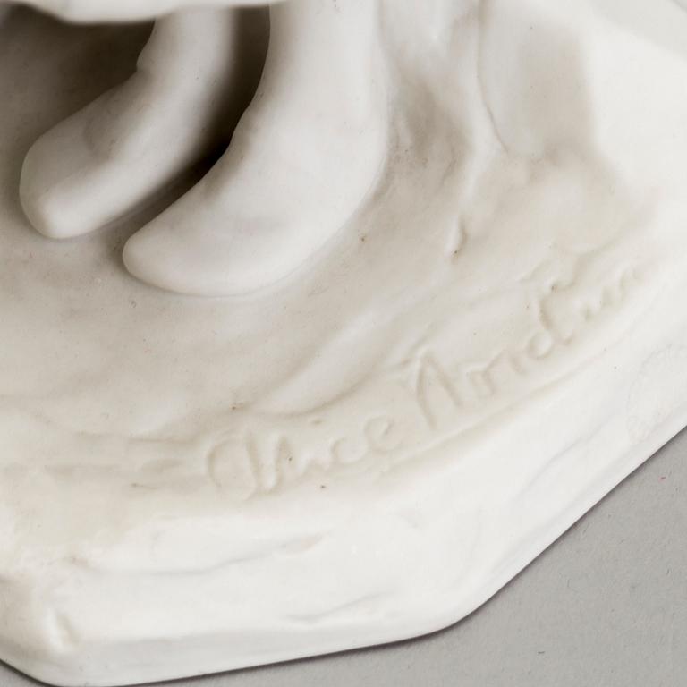 ALICE NORDIN, TWO PARIAN GROUPS, Gustavsberg 1918 and 1923.