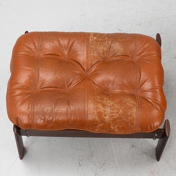 Percival Lafer, armchair with footstool, Lafer MP, Brazil, 1960s/70s.