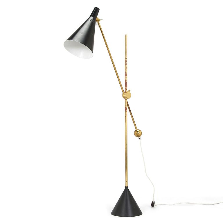 Tapio Wirkkala, A mid-20th-century 'K 10-11' floor light for Idman.