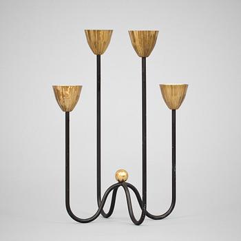 KANDELABER, metall, Gunnar Ander, Ystad metall.