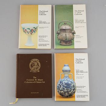 Three books, about Edward T Choe and Meyer collection.