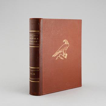 BÖCKER, 3 volymer, "Svenska Fåglar", M. W. & F. von Wright, Förlaget Svenska Fåglar, Stockholm, 1927-29,