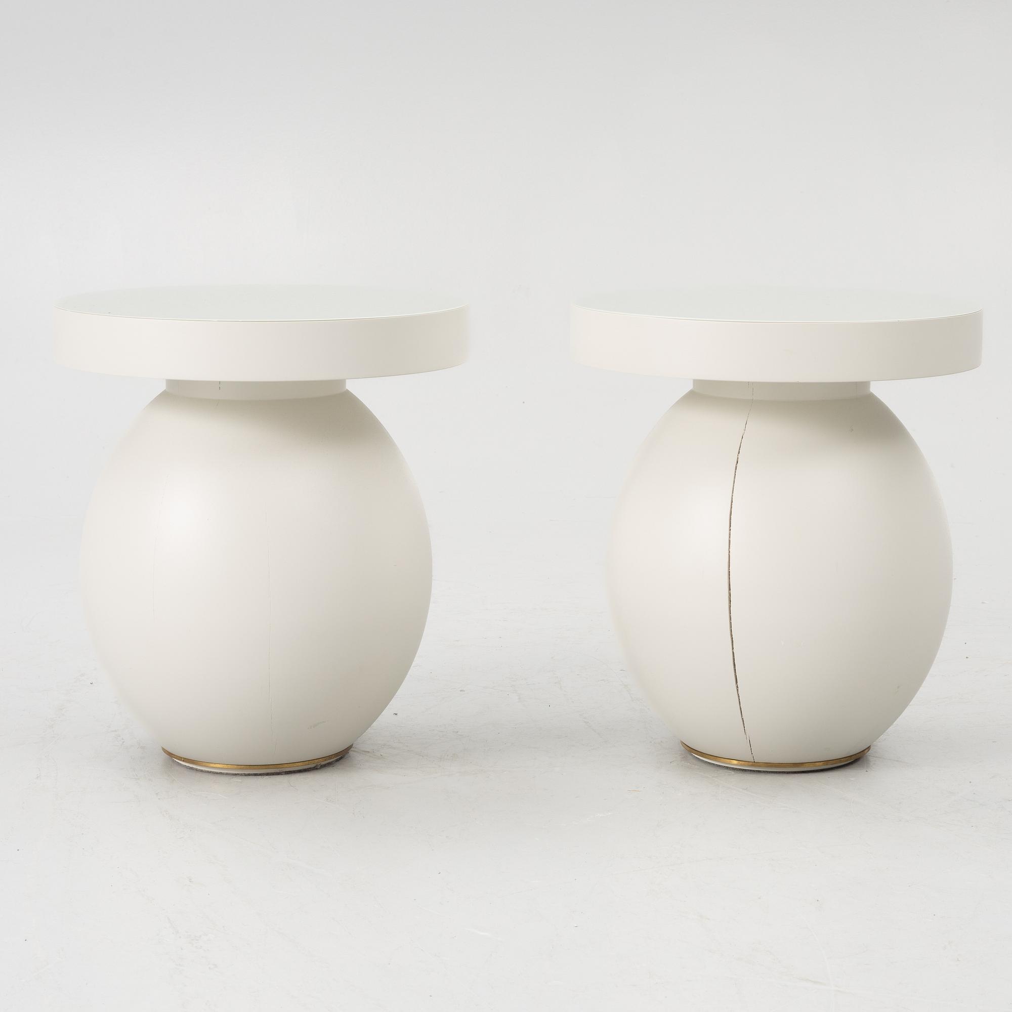 Eva-Lotta Axelsson, sidobord, ett par, "Notkate", Nude Ateljé.