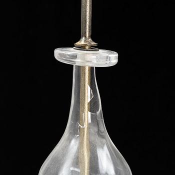 Erik Höglund, a chandelier, Kosta Smide, Sweden, second half of the 20th century.