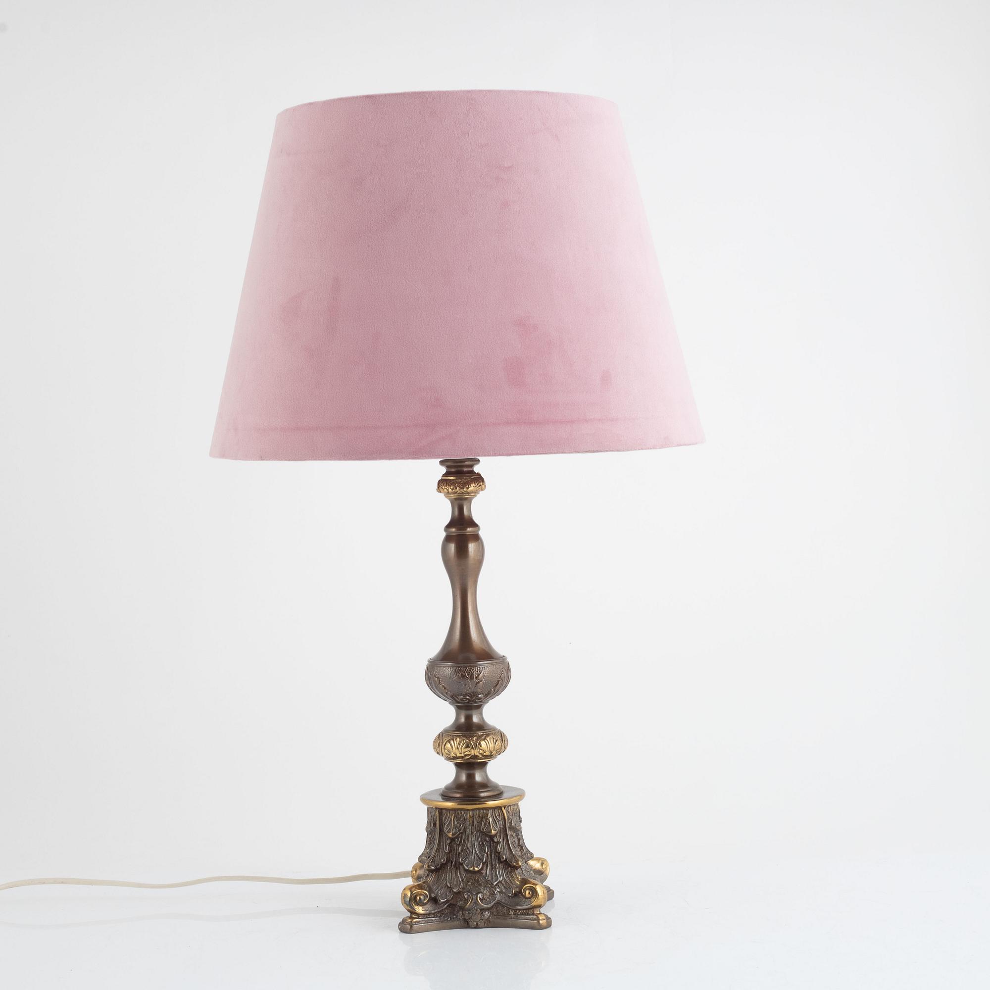 A set of three table lamps, Reijmyre Armaturfabrik, 1950's/60's.