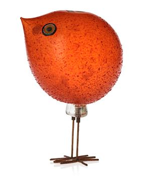 788. A Peter Pelzel 'Pulcino' glass bird, Vistosi, Italy 1960's.