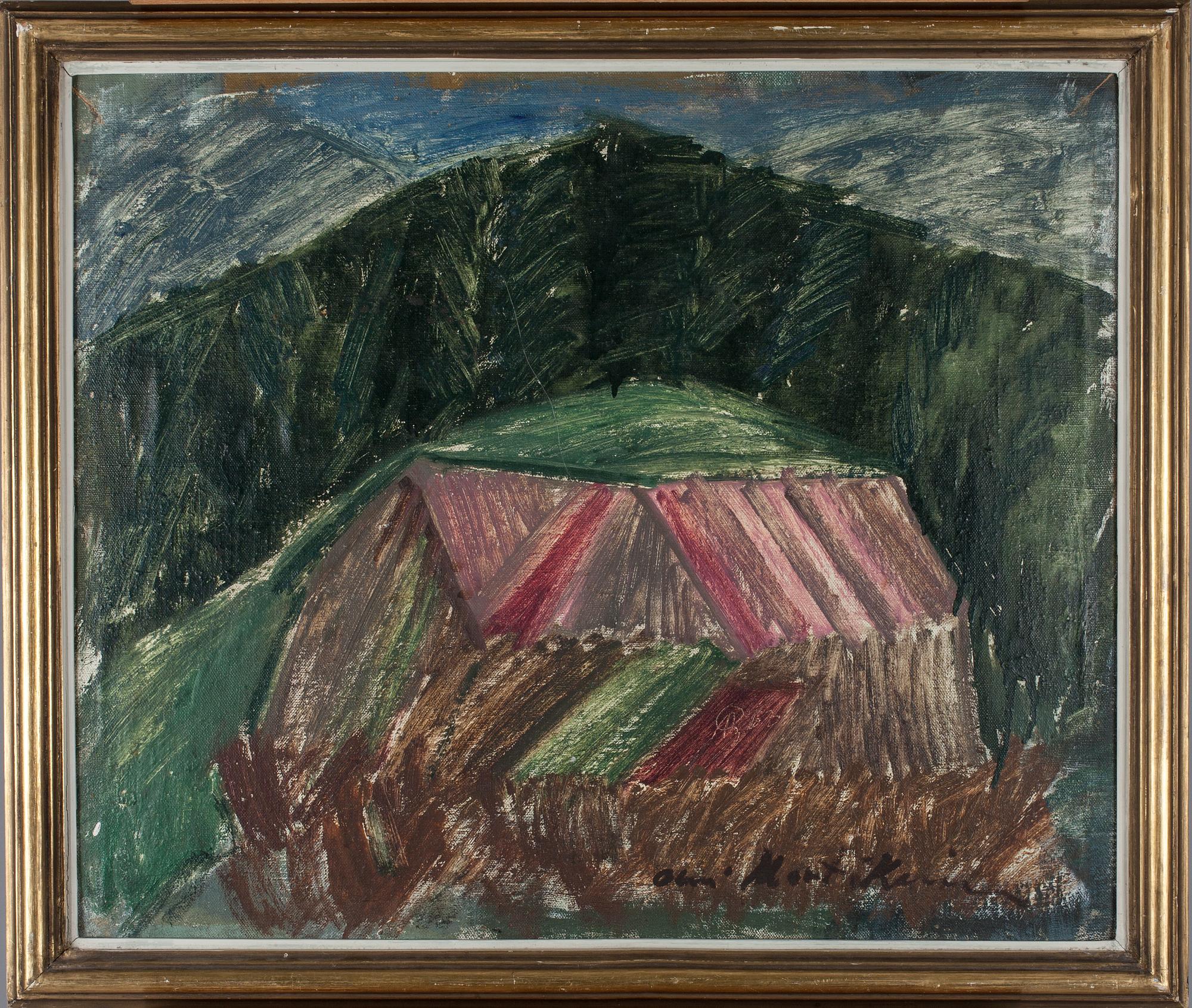 OLAVI MARTIKAINEN, olja på duk, signerad.