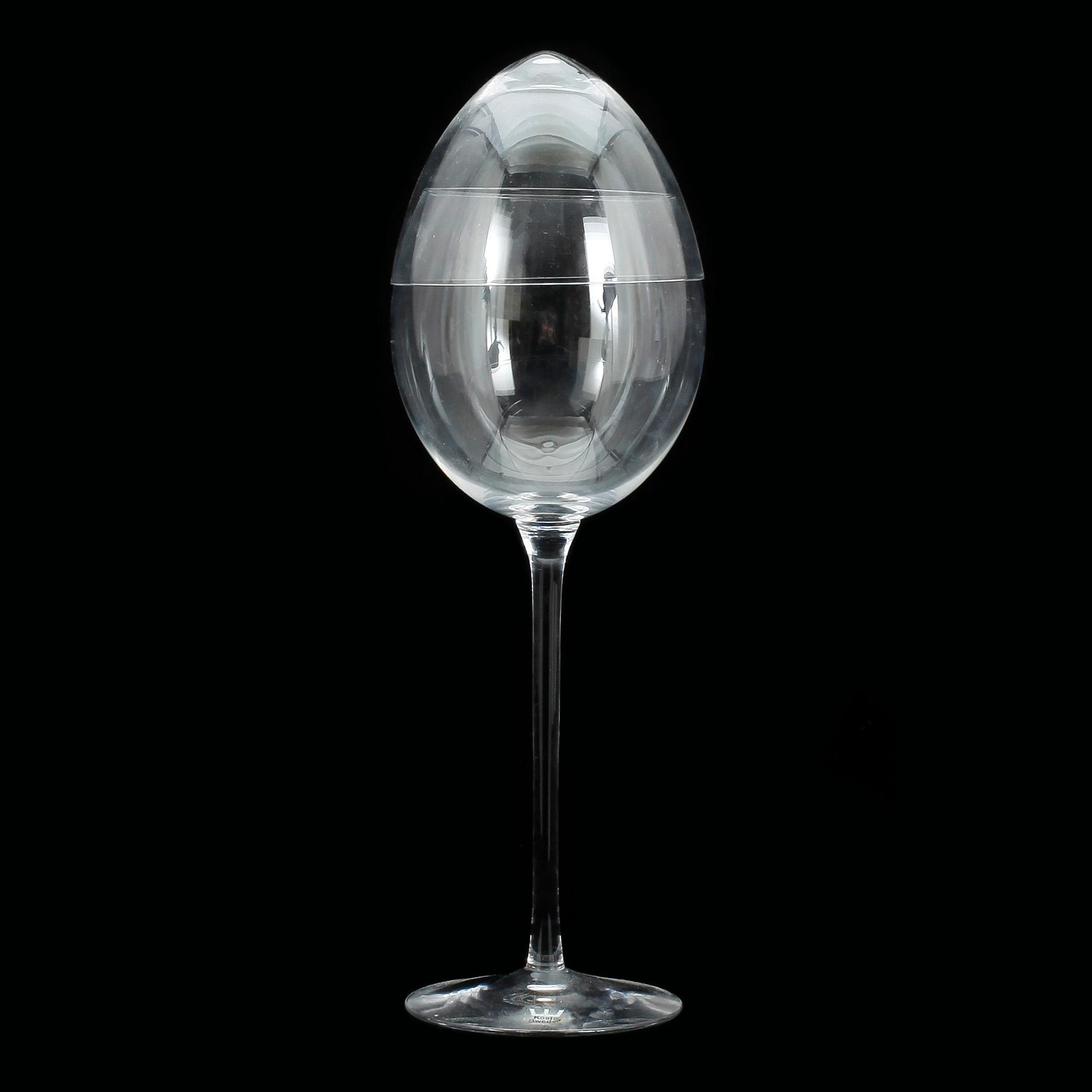 GLAS med LOCK, Kosta, 1900-talets andra hälft.