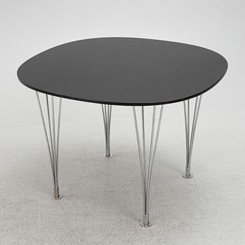 Bruno Mathsson, a "Supercirkel" dining table, Fritz Hansen, Denmark, 1980.