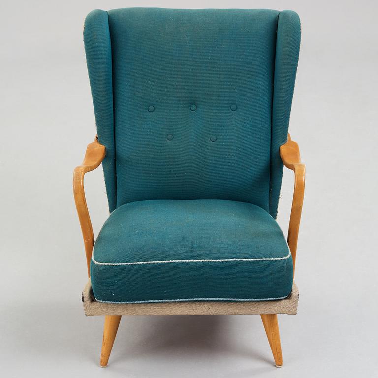 A mid 20th century easy chair by Gemla, Diö.