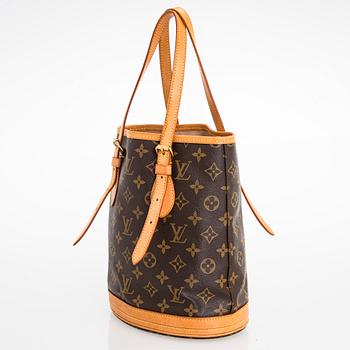 Louis Vuitton, "Petit Bucket", väska samt pochette.