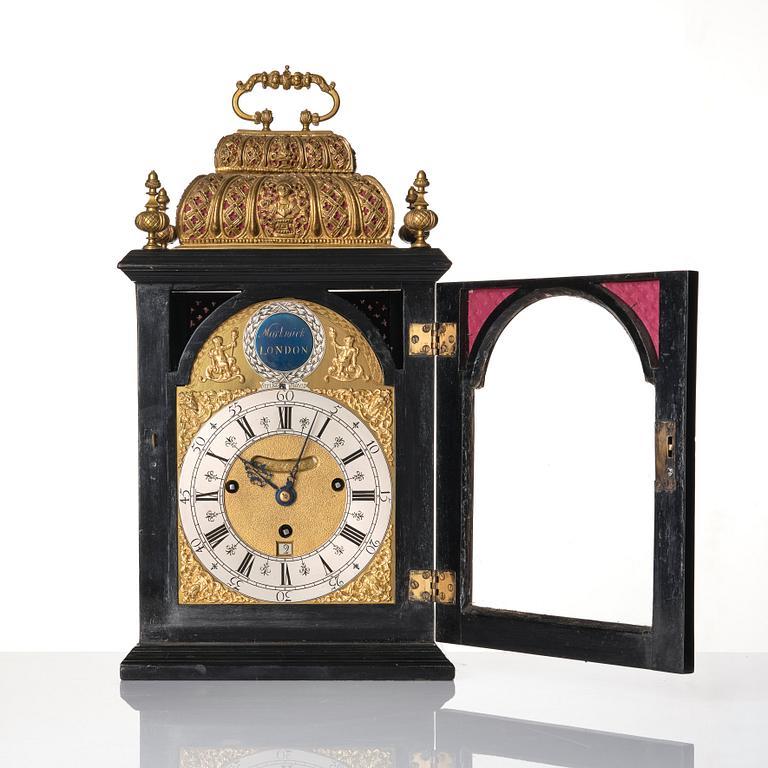 Biblioteksur, märkt "Markwick London", omkring år 1700, Barock.
