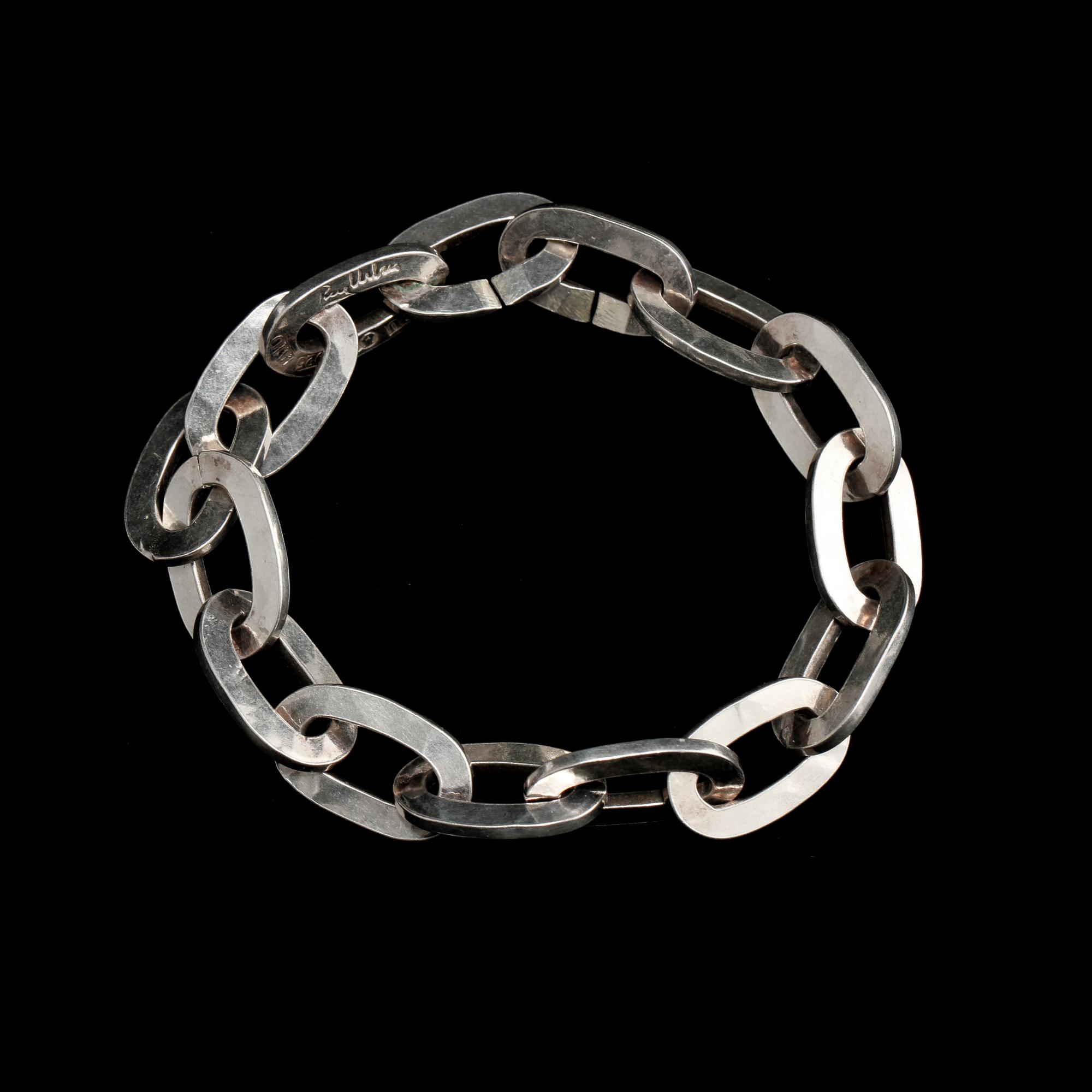 ARMBAND, sterlingsilver, Rey Urban, Stockholm, 1975. Vikt 35 g.