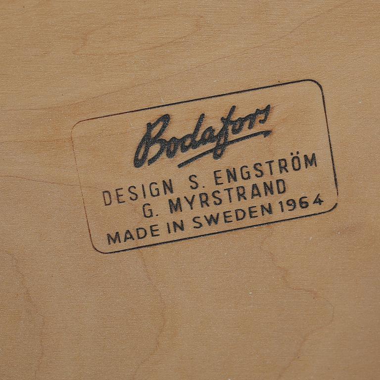 SÄNGBORD, ett par, Sven Engström och Gunnar Myrstrand, Bodafors, 1900-talets andra hälft.