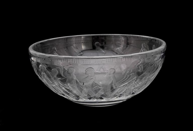 SKÅL, glas, Erik Höglund, Boda glasbruk, 1900-tal.
