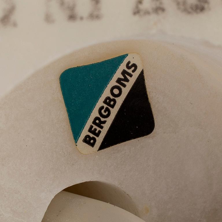 A pair of alabaster table lights, Italy, 1960's.