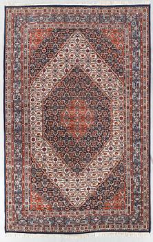 Moud semi-antique rug, approximately 294x200 cm.