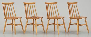 STOLAR, 4st. "Fanett", Ilmari Tapiovaara, Edsbyverken. Formgivna 1949.