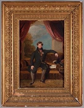 Thomas Lawrence Hans krets, "Konung Georg IV av Storbritannien" (1762-1830).
