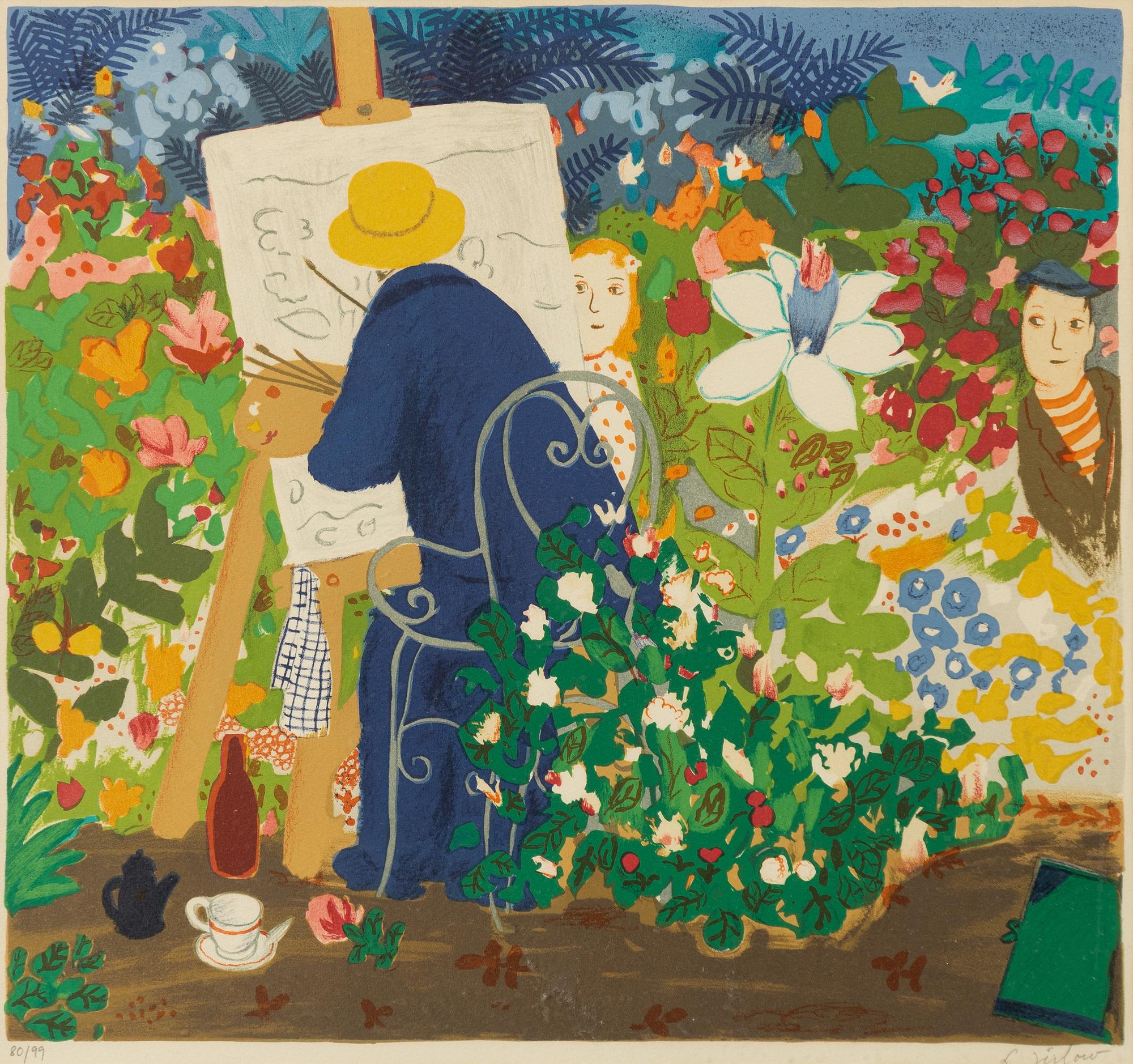 Lennart Jirlow, "Souvenir of the exhibition Paris 1976".