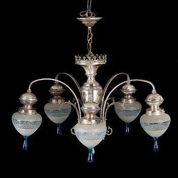 A ceiling lamp, first half of the 20th century.