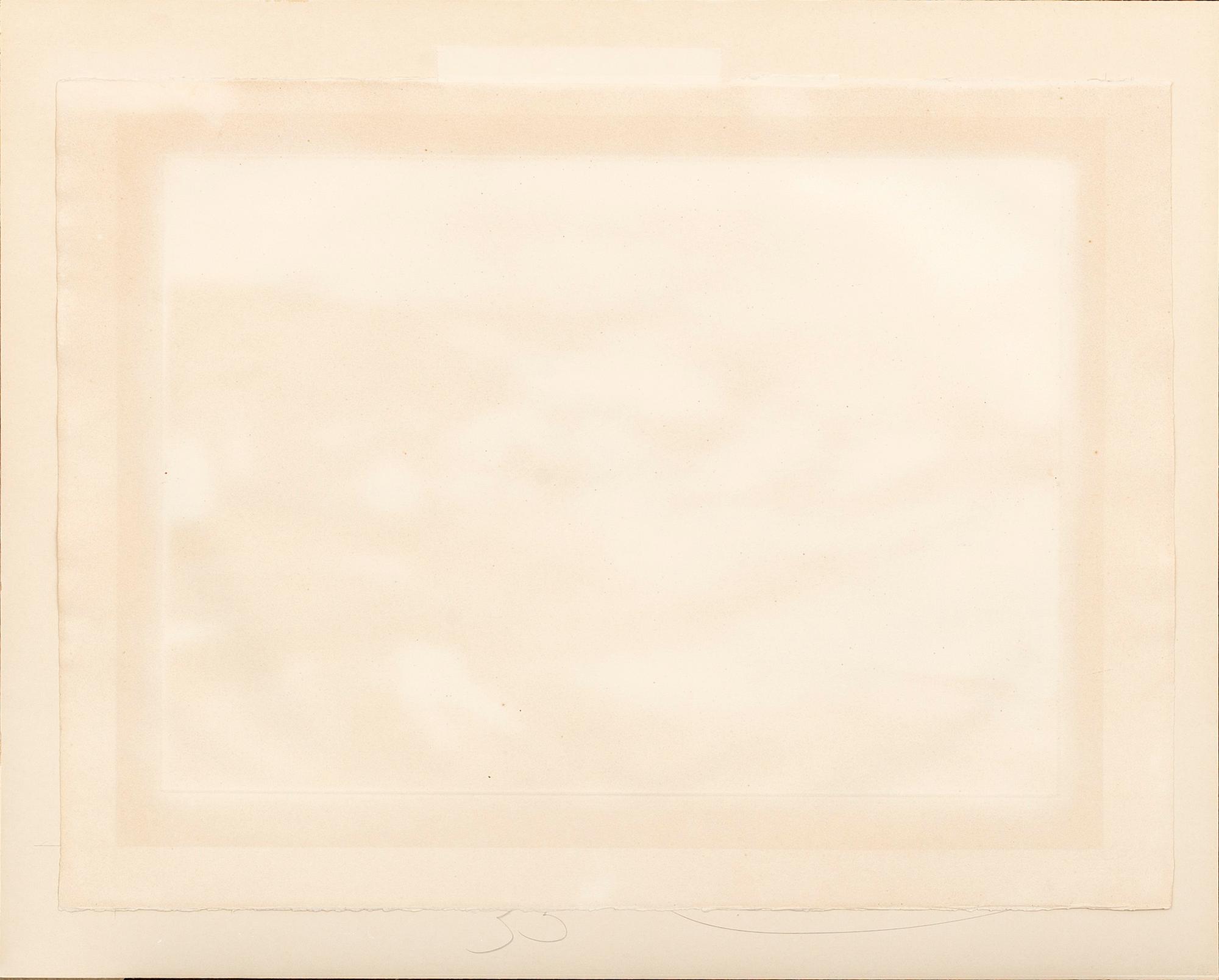 An ZAO WOU-KI colour etching, signed Epreuve d'Artiste and dated -74.