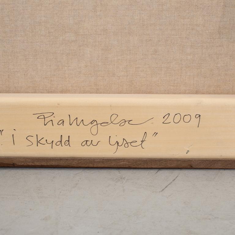 PIA INGELSE, olja på duk, signerad.