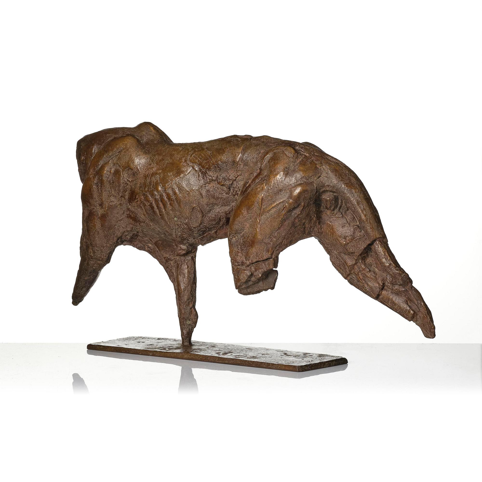 Dylan Lewis, "Leopard Walking (Fragment)".