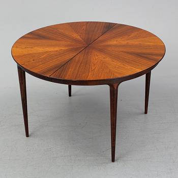 SVANTE SKOGH, matbord, "Cortina", Seffle Möbelfabrik, 1900-talets mitt.