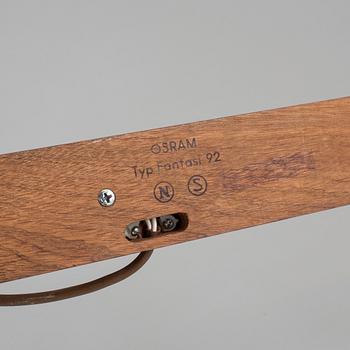 ADVENTSLJUSSTAKE, smide och glas, "Fantasi 92", Osram, 1900-talets andra hälft.
